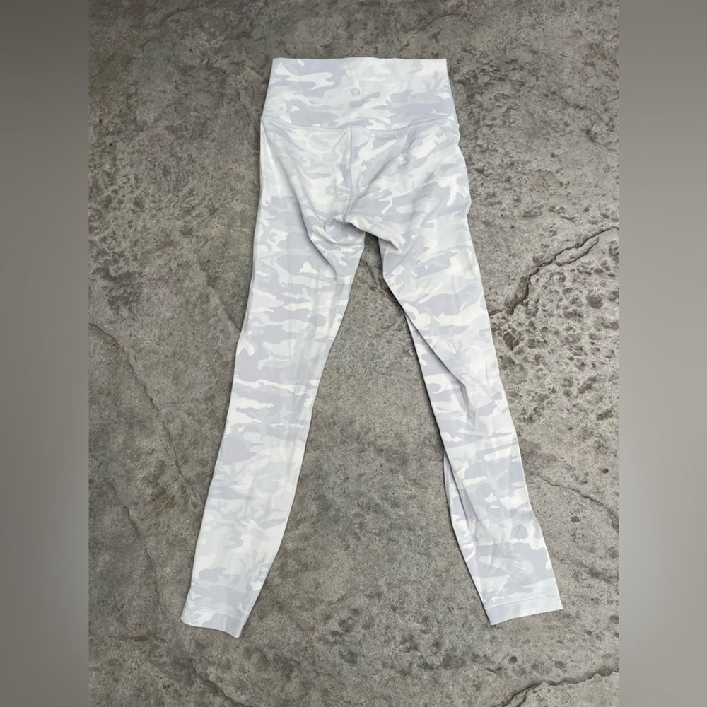 Lululemon Wunder Under High-Rise Tight 25 Luxtreme Gray Camouflage Leggings - Picture 4 of 7